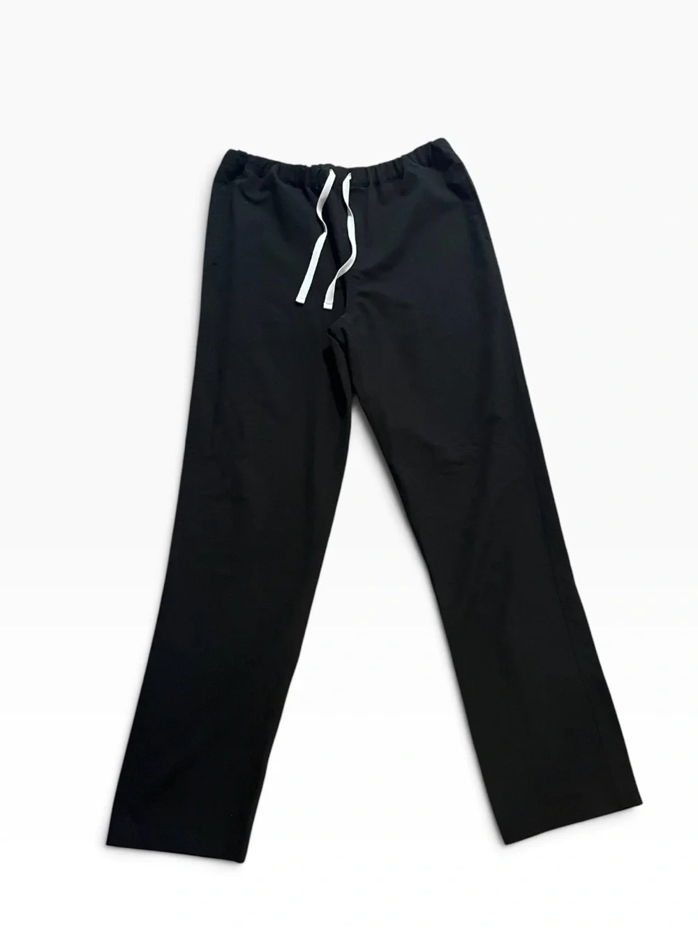 Figs Men’s Black Pisco Basic Scrub Pants Straight Leg FIONx Fabric| Size: small